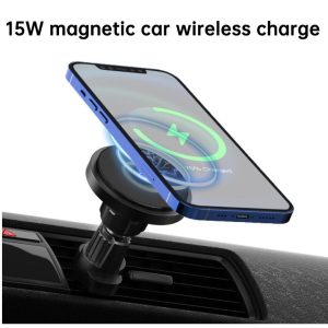 15W Magnetic car wireless charger for Apple iPhone 14 Pro Max